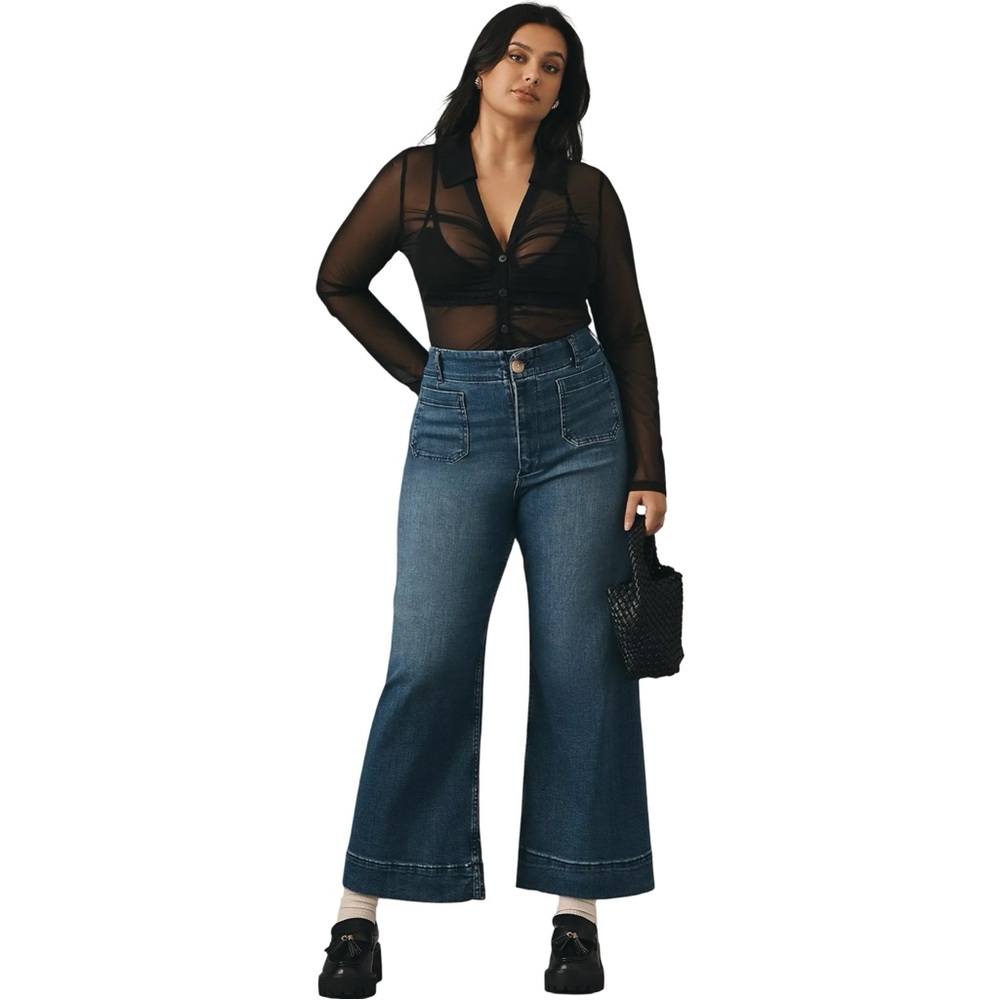 EUC Anthropologie Maeve The Colette Crop Jeans - Picture 2 of 12